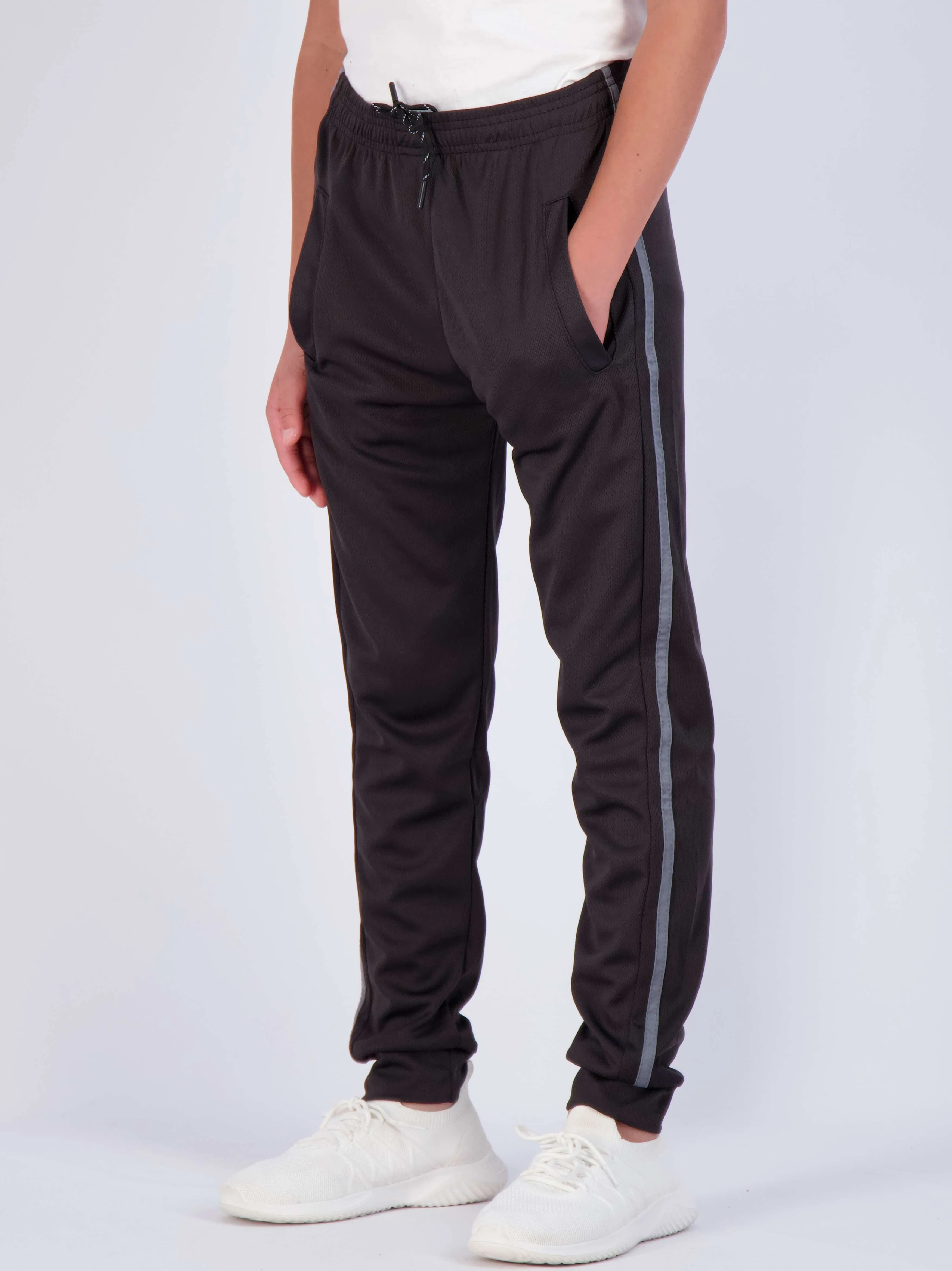 3 Pack: Boys Mesh Active Casual Jogger Sweatpants