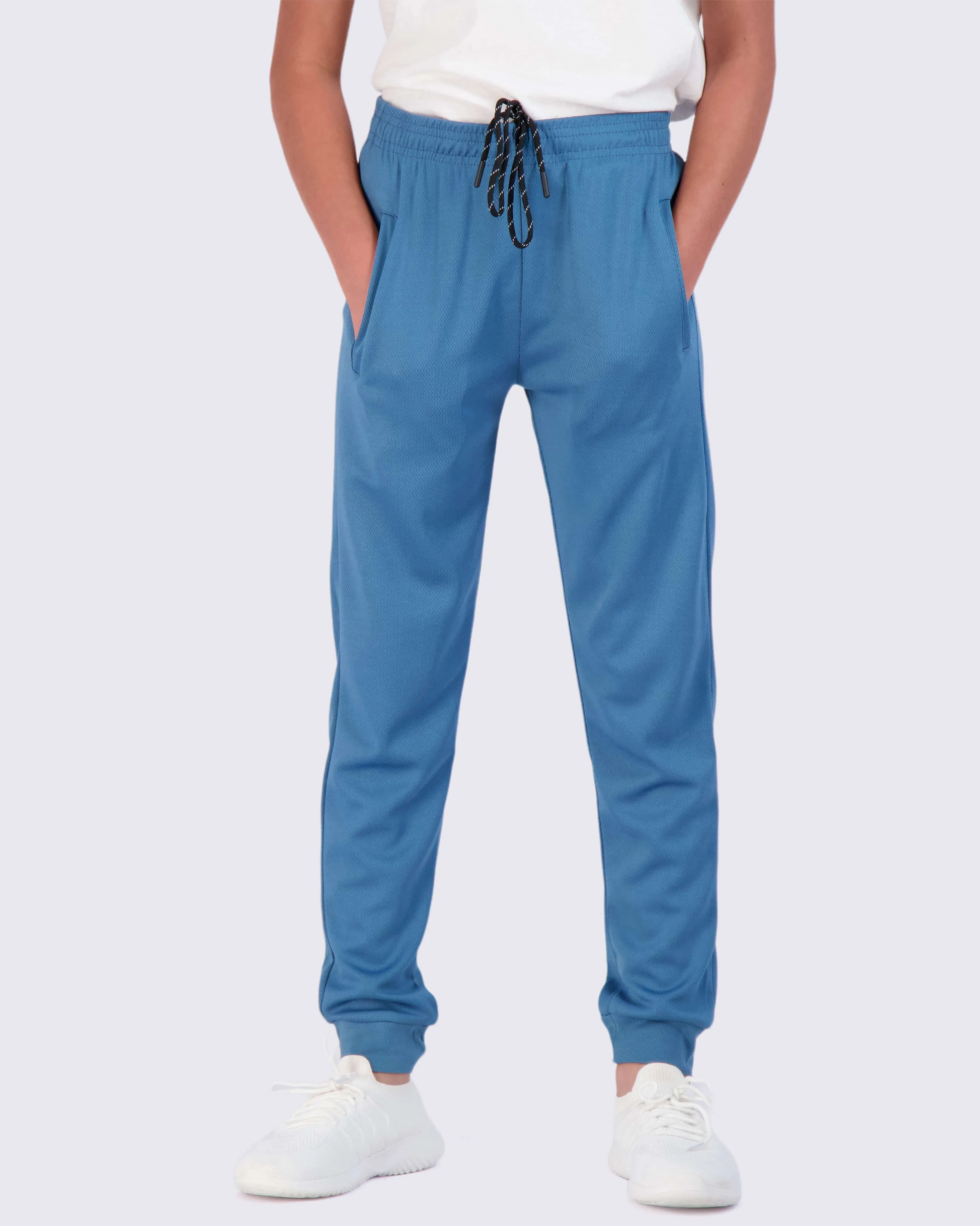 3 Pack: Boys Mesh Active Casual Jogger Sweatpants