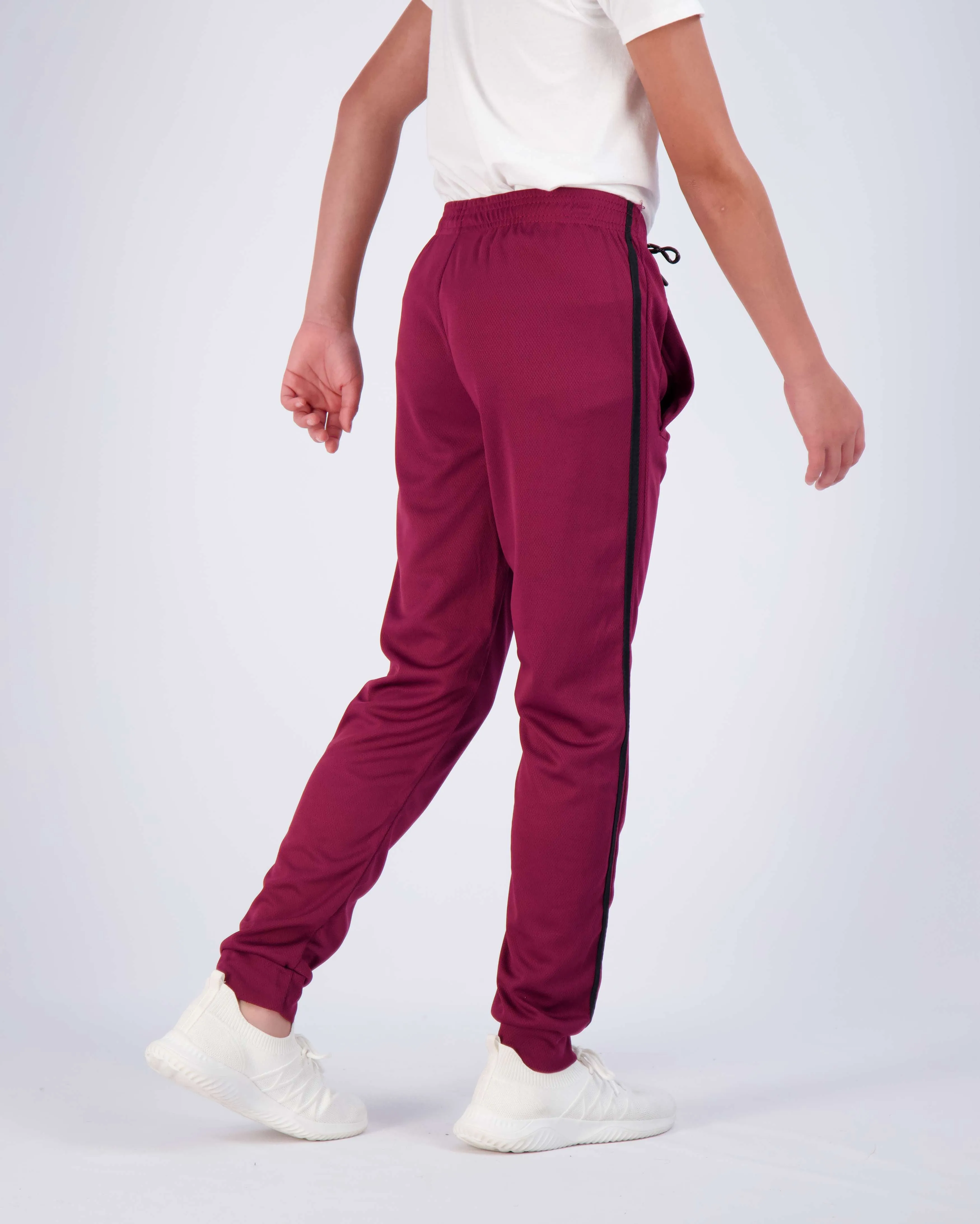 3 Pack: Boys Mesh Active Casual Jogger Sweatpants