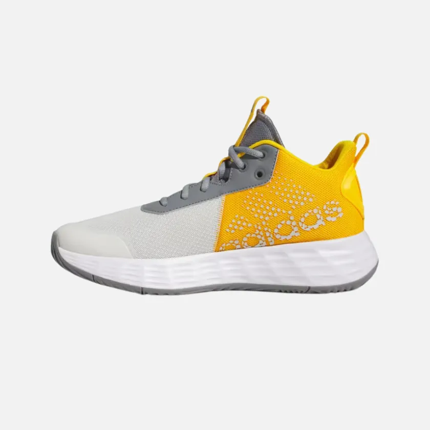 Adidas Own the game Men's Basketball Shoes -Orbit Grey S20/Crew Yellow S21/Grey Three