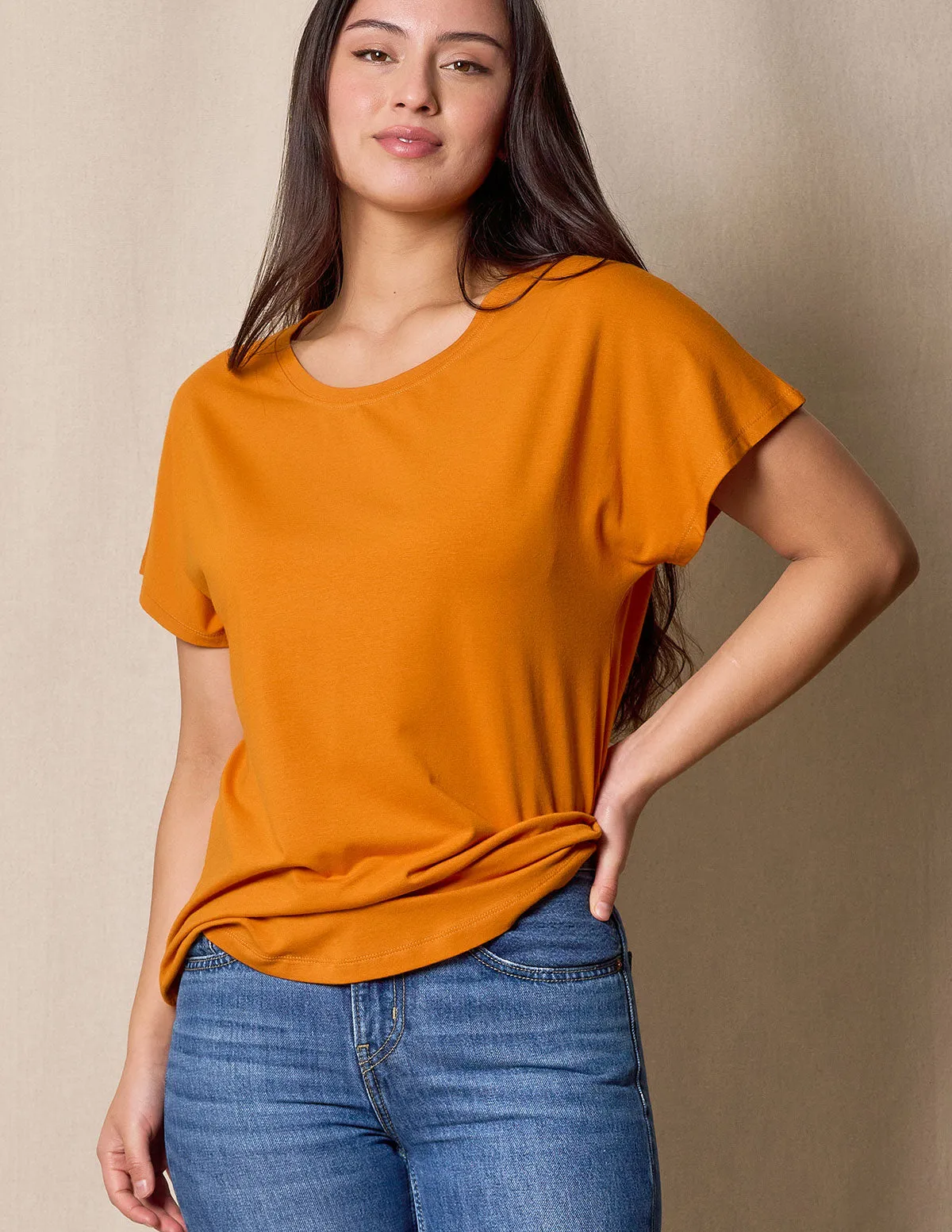 Bamboo / Organic Cotton Dolman Tee