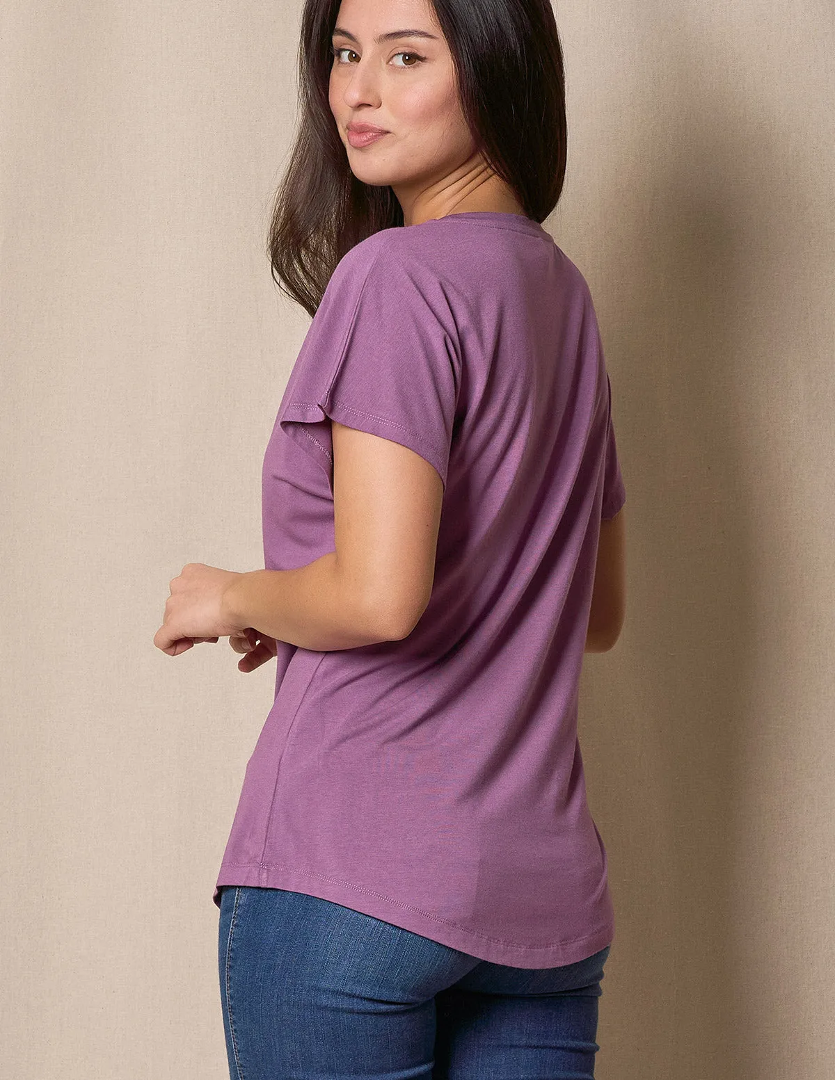 Bamboo / Organic Cotton Dolman Tee