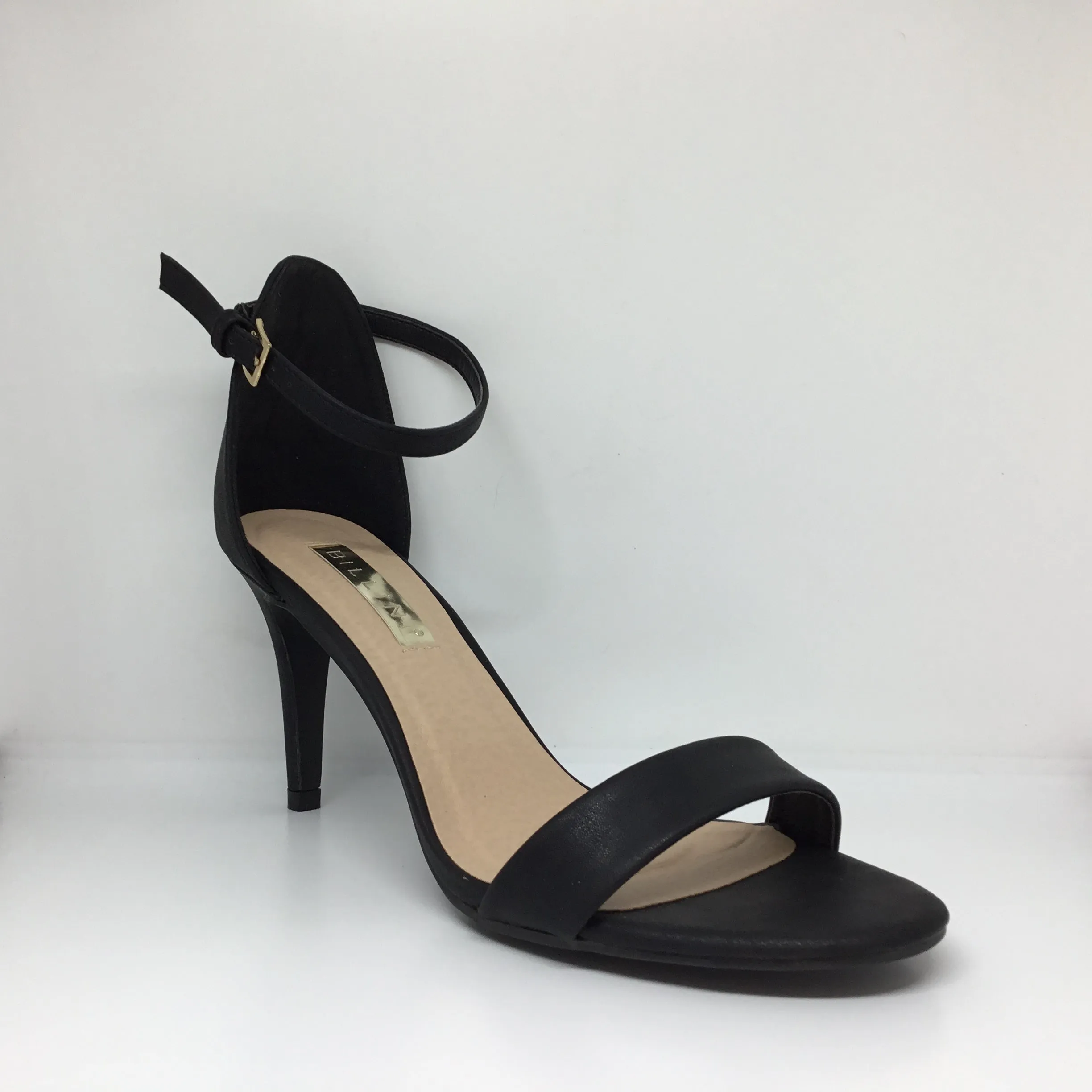 Billini Cora ~ Nude ~ Black ~ Synthetic Heel