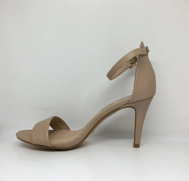 Billini Cora ~ Nude ~ Black ~ Synthetic Heel