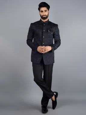 Black Jodhpuri  Suit | JadeBlue