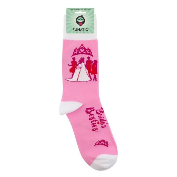 Bride's Besties Socks Unisex Crew Sock