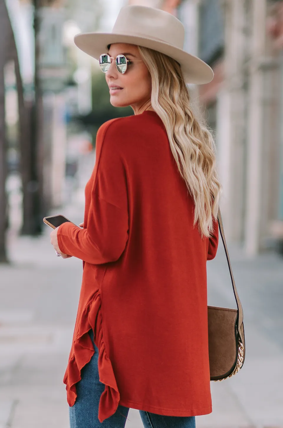 Charmed Ruffle Blouse