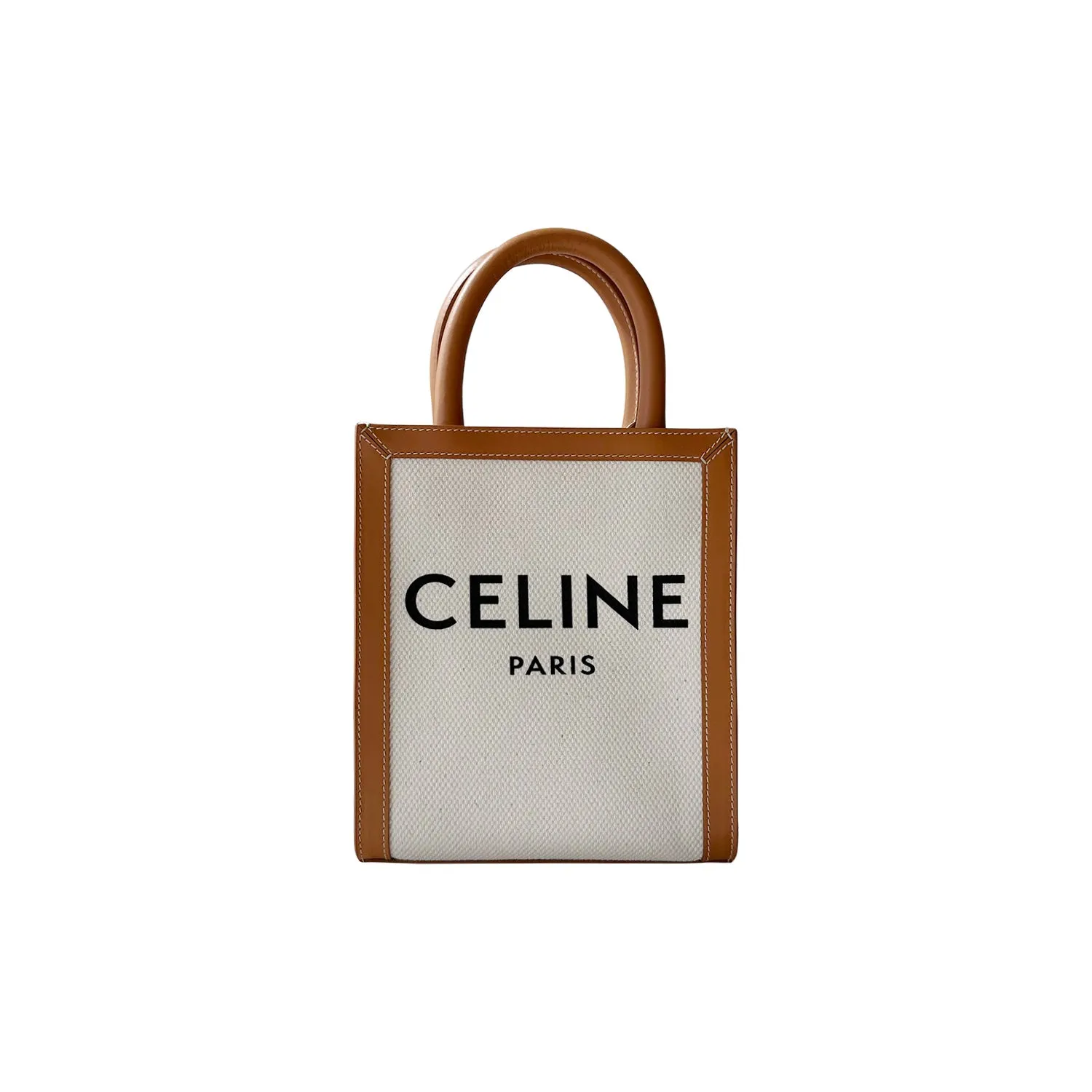 Céline Mini Vertical Textile Cabas