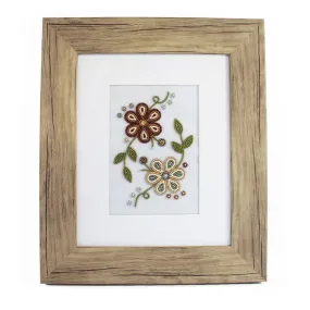 Jaime Lepine Floral Beaded Framework