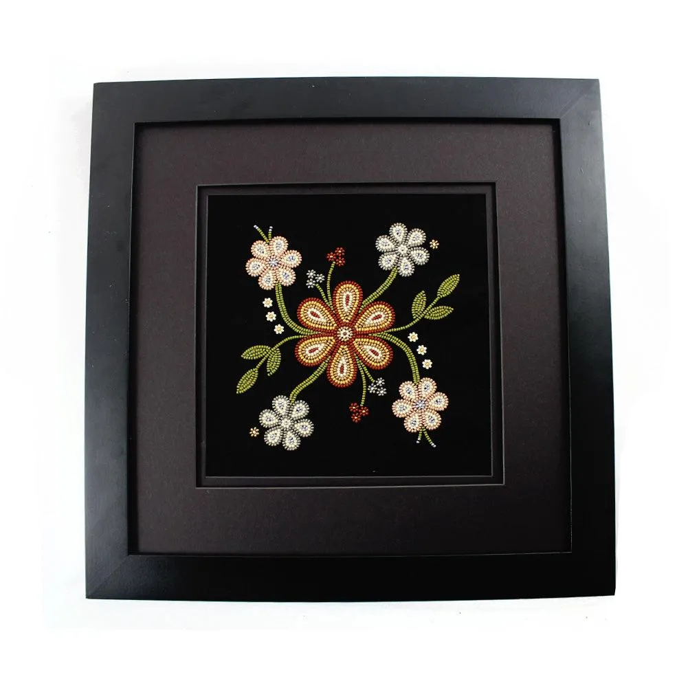 Jaime Lepine Floral Beaded Framework