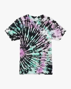 Local Biz Tie-Dyed Tee - Black Tie Dye