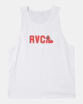 Luke P Tank Top - White