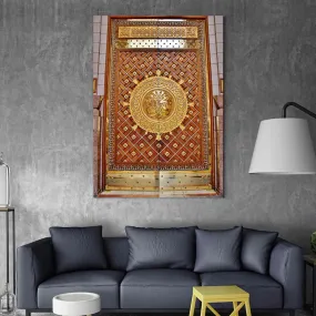 Masjid An Nabawi's Gate Islamic Wall Art Canvas Printing