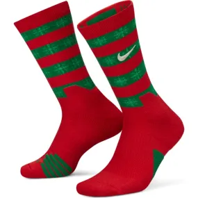 Nike Elite Xmas Basketball Crew Socks