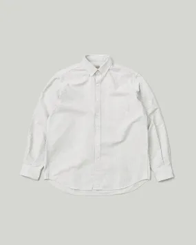 Oxford BD Shirt Grey Stripe