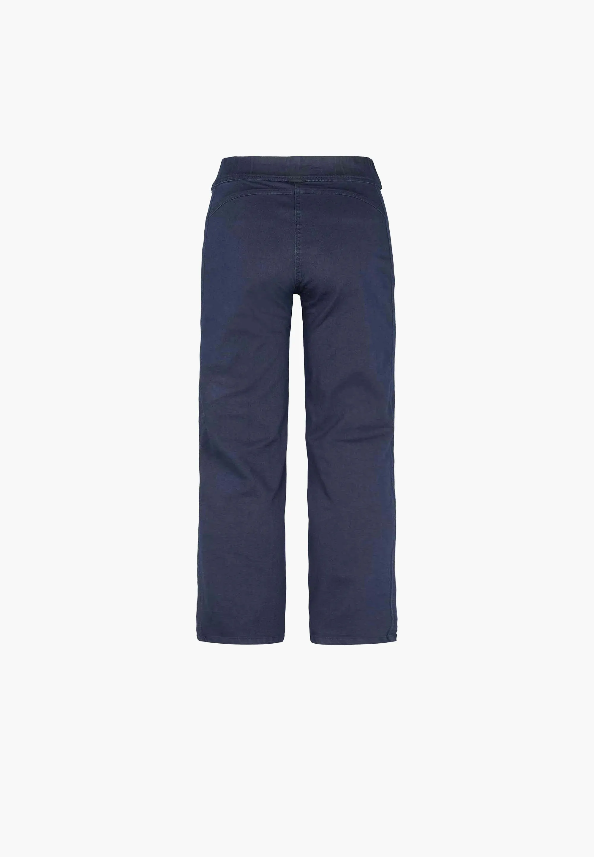 Serene Loose - Extra Short Length - Dark Blue Denim