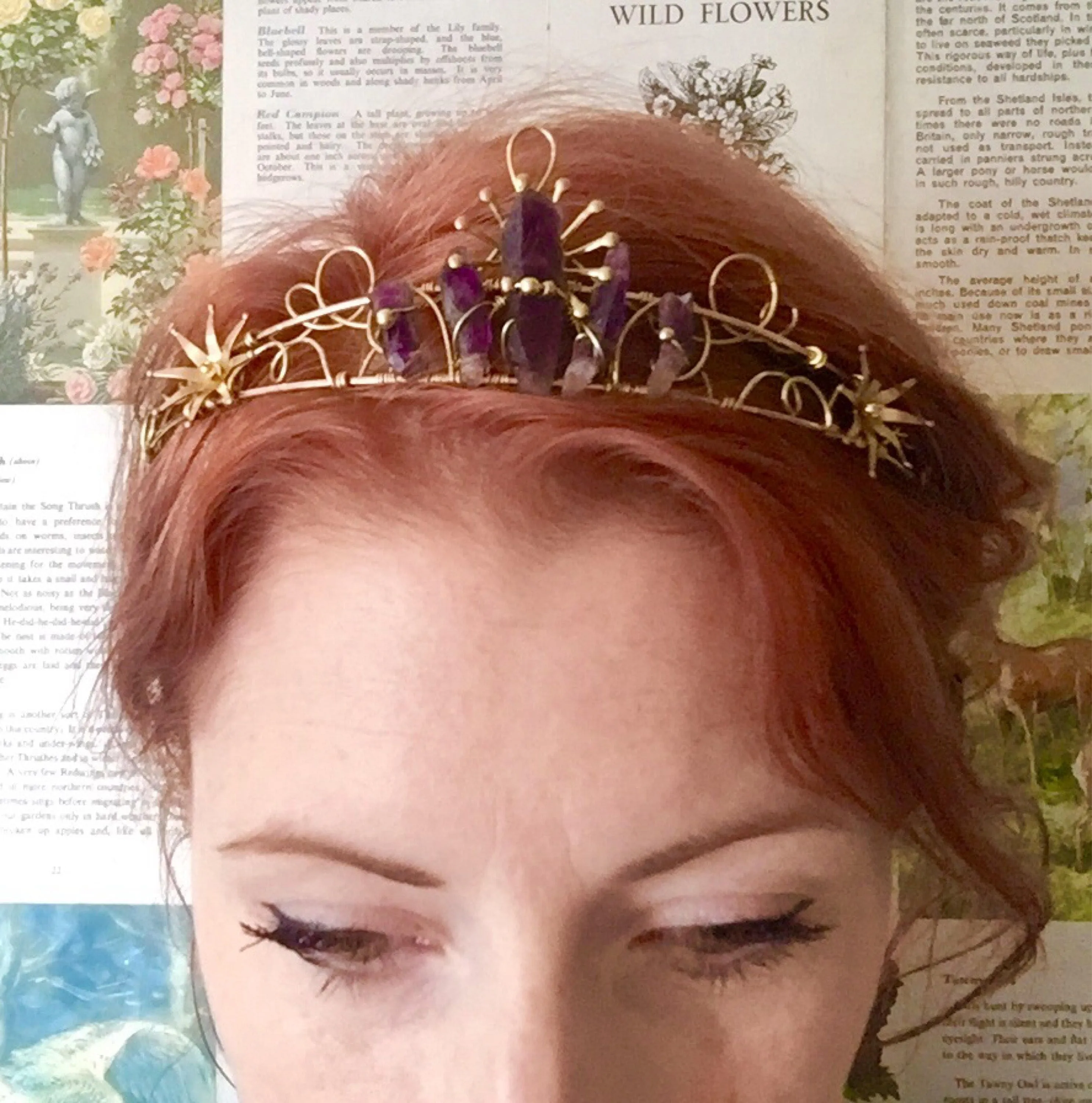 The ARTEMIS Amethyst Star Crown