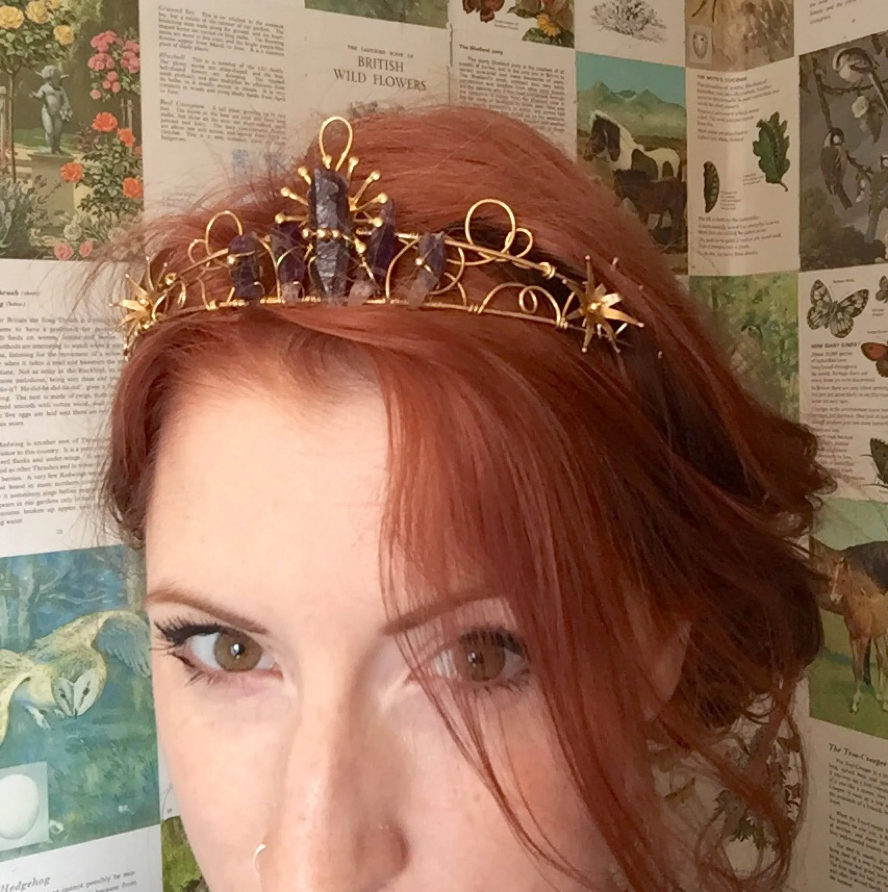 The ARTEMIS Amethyst Star Crown